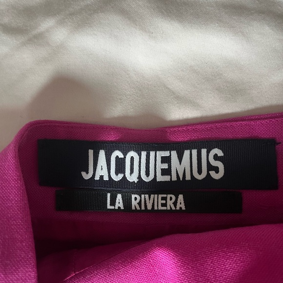 SOLD ON DEPOP JACQUEMUS La Riviera Wool Micro Mini - Picture 2 of 2